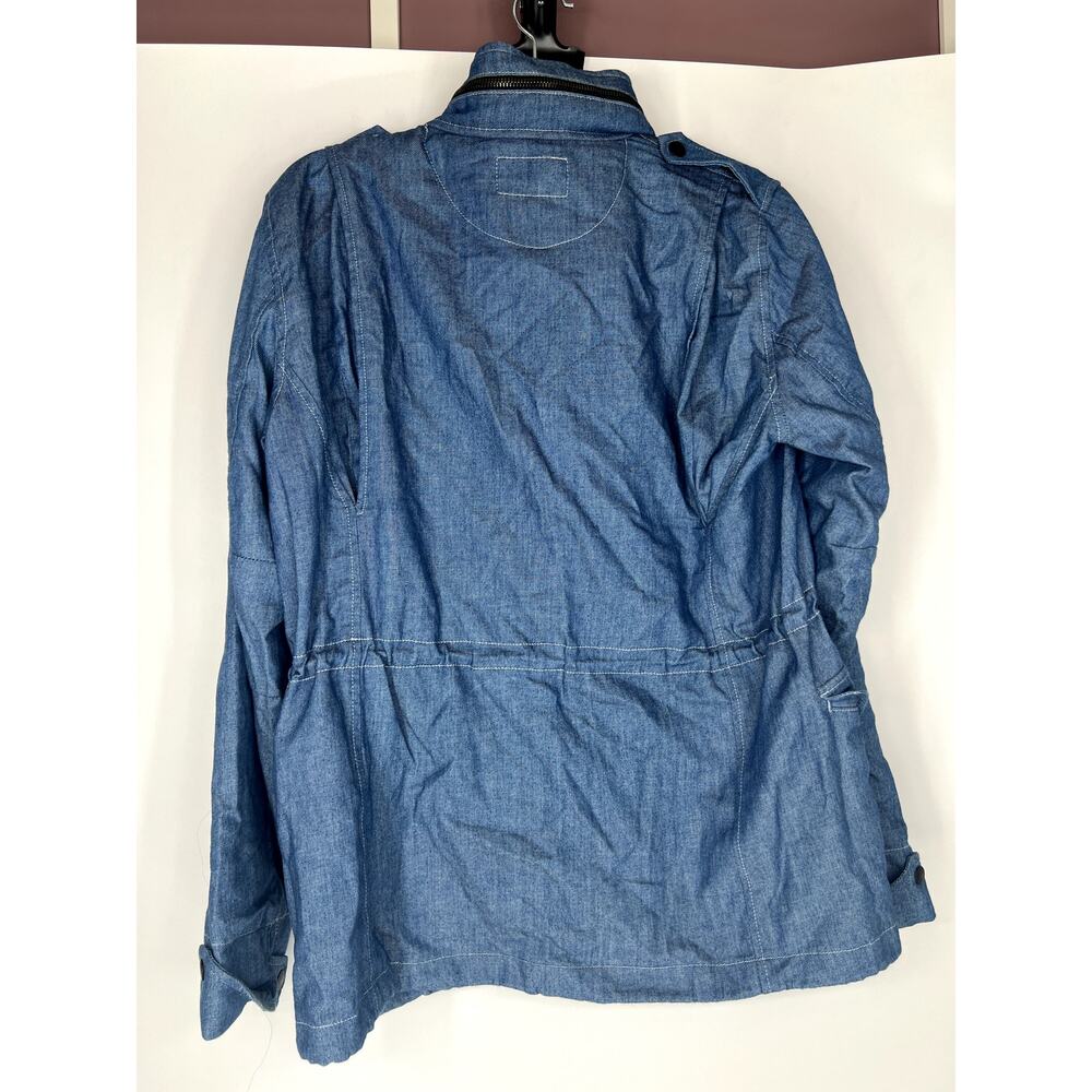 Rag & Bone Chambray Denim Utility Style Jacket M - image 7